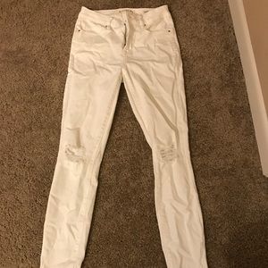 Bullhead Denim white skinny jeans